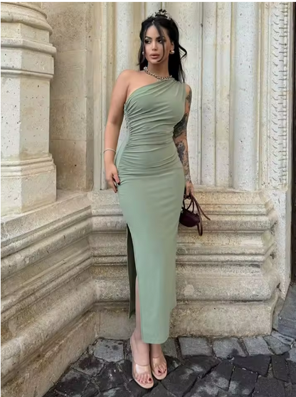 Robe sexy femme fendue dos nu - LYXIUS